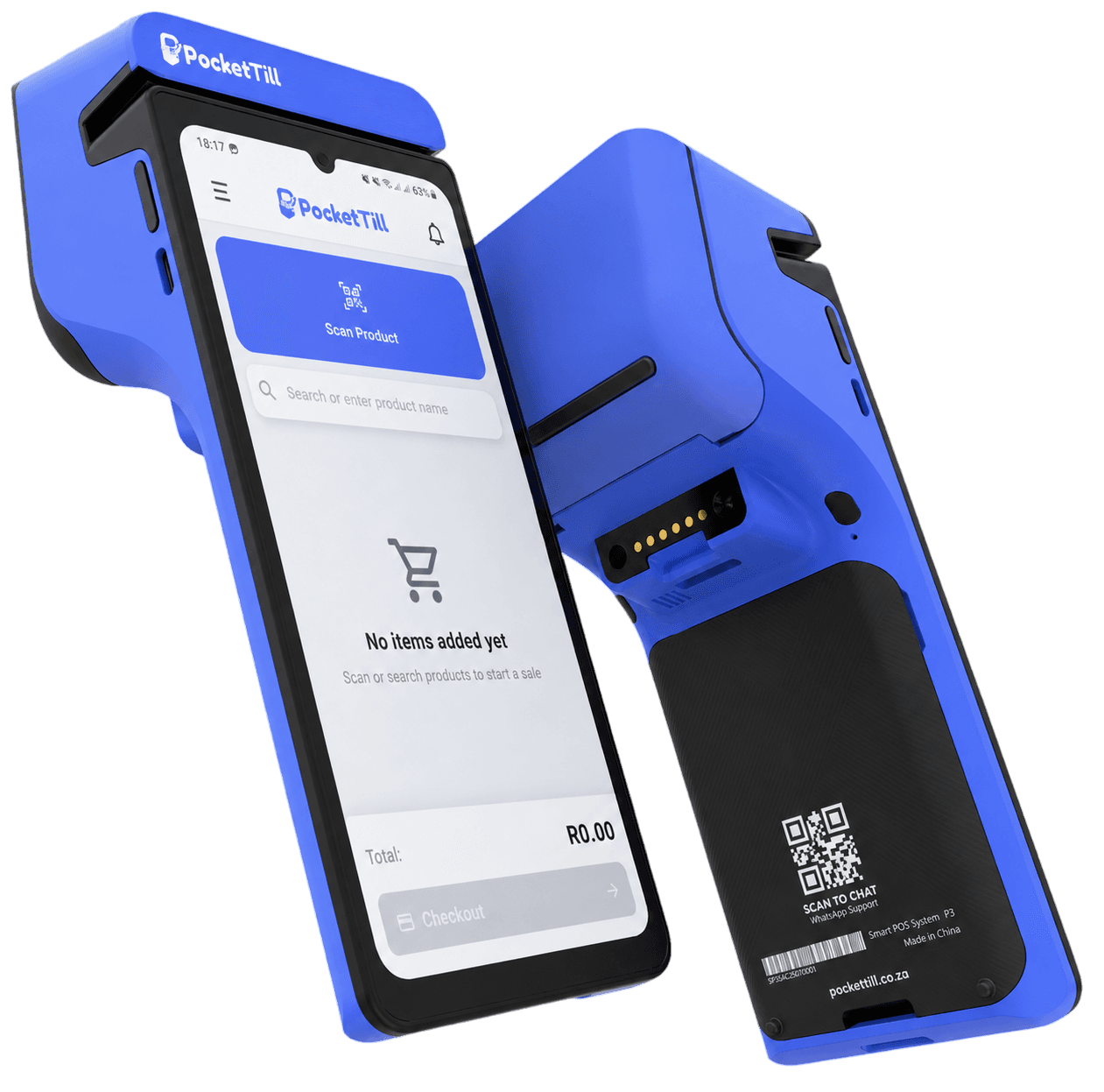 PocketTill Terminal — dedicated POS hardware